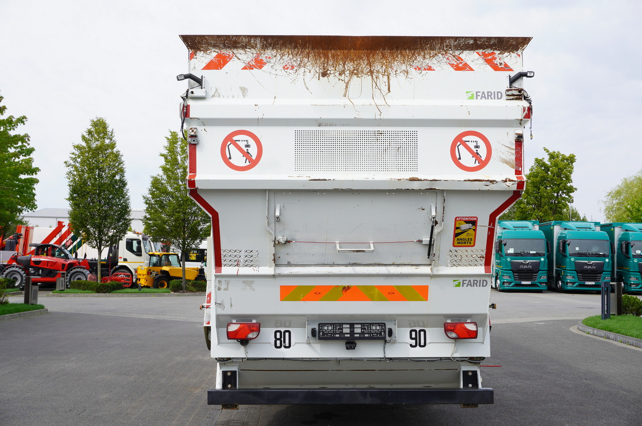 MERCEDES-BENZ Antos 3240 8x2 / Tajfun 5T crane / Farid Industries garbage truck/ 3 steered axles - Vinçli kamyon: fotoğraf 5 MERCEDES-BENZ Antos 3240 8x2 / Tajfun 5T crane / Farid Industries garbage truck/ 3 steered axles - Vinçli kamyon: fotoğraf 5