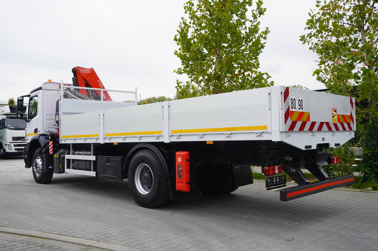 MERCEDES-BENZ Arocs 1830 / Flatbed 16 EPAL / HDS Fassi 155 / Reach 8 m / Load capacity 6160 kg - Sal/ Açık kasa kamyon, Vinçli kamyon: fotoğraf 5 MERCEDES-BENZ Arocs 1830 / Flatbed 16 EPAL / HDS Fassi 155 / Reach 8 m / Load capacity 6160 kg - Sal/ Açık kasa kamyon, Vinçli kamyon: fotoğraf 5