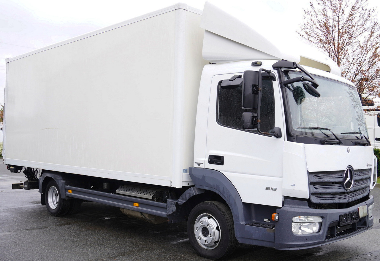 MERCEDES-BENZ Atego 816 E6 4x2 / container / 15 pallets - Kapalı kasa kamyon: fotoğraf 1 MERCEDES-BENZ Atego 816 E6 4x2 / container / 15 pallets - Kapalı kasa kamyon: fotoğraf 1