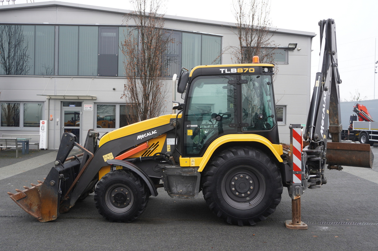 Mecalac TLB870 backhoe loader / 1990 MTH! / joysticks - Iş makinesi: fotoğraf 3 Mecalac TLB870 backhoe loader / 1990 MTH! / joysticks - Iş makinesi: fotoğraf 3