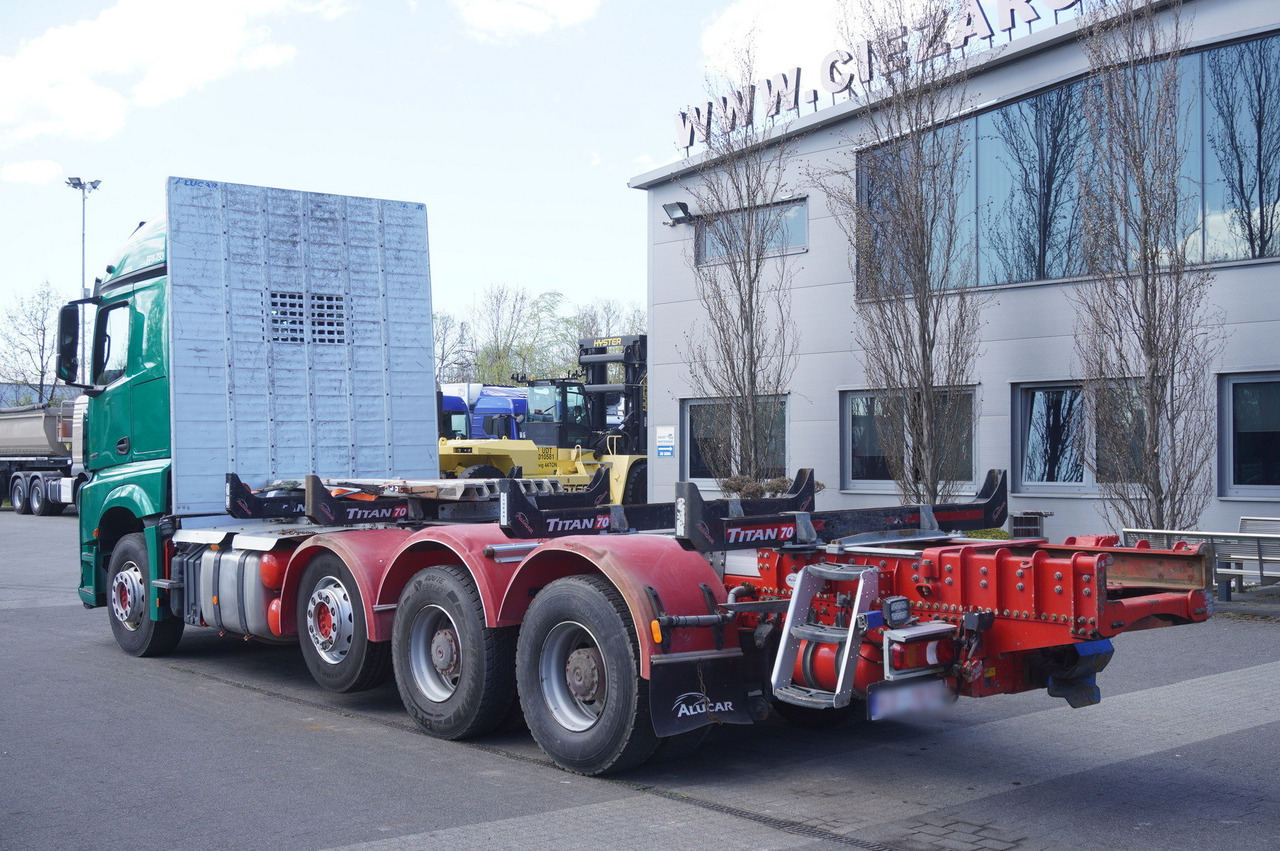 Mercedes-Benz Arocs 3563 8 × 4 / 630 HP / steered axle / Logging superstructure - Vinçli kamyon: fotoğraf 5 Mercedes-Benz Arocs 3563 8 × 4 / 630 HP / steered axle / Logging superstructure - Vinçli kamyon: fotoğraf 5