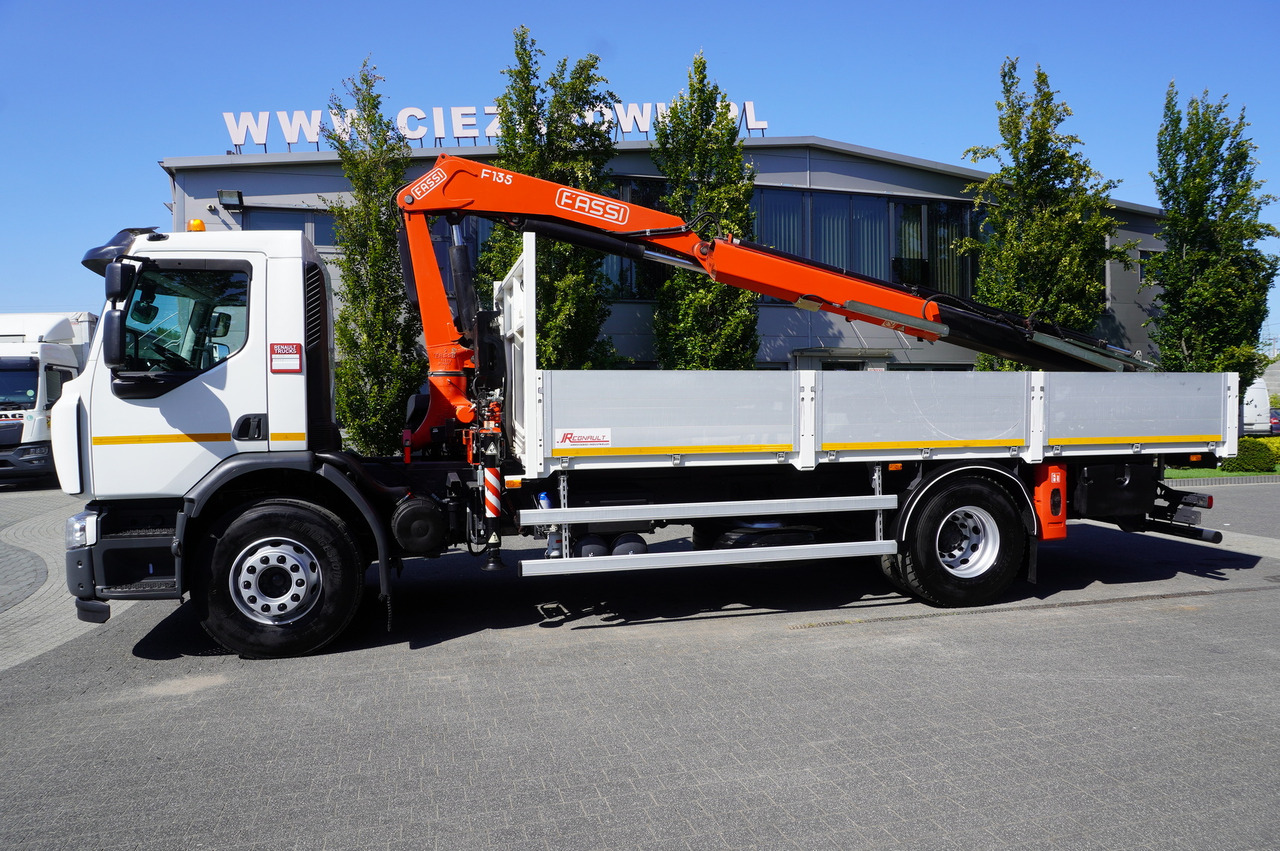 RENAULT C280 DTI 8 / FASSI crane 5.6 T / range 8 m / Flatbed 15 EPAL - Vinçli kamyon: fotoğraf 4 RENAULT C280 DTI 8 / FASSI crane 5.6 T / range 8 m / Flatbed 15 EPAL - Vinçli kamyon: fotoğraf 4