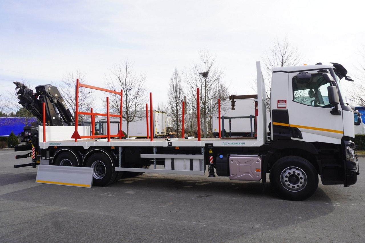 RENAULT C430 / HIAB 244 EP-5 HIDUO crane 8400 kg 15 m / Platform with stanchions finansal kiralama RENAULT C430 / HIAB 244 EP-5 HIDUO crane 8400 kg 15 m / Platform with stanchions: fotoğraf 13
