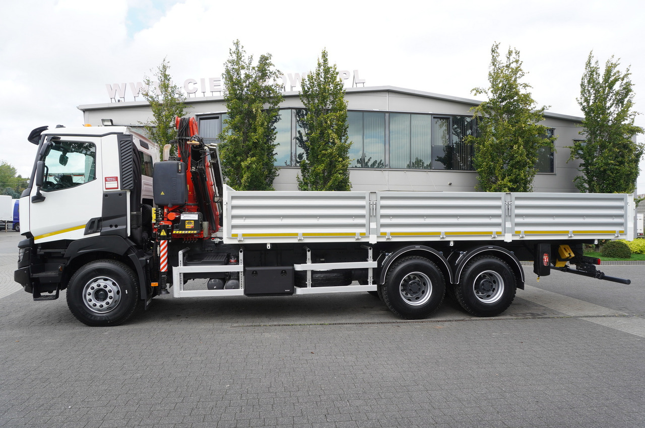 RENAULT K380 6×4 / FASSI F175 crane 7.85 t / 120 thousand km! / 2-sided tipper - Damperli kamyon, Vinçli kamyon: fotoğraf 5 RENAULT K380 6×4 / FASSI F175 crane 7.85 t / 120 thousand km! / 2-sided tipper - Damperli kamyon, Vinçli kamyon: fotoğraf 5