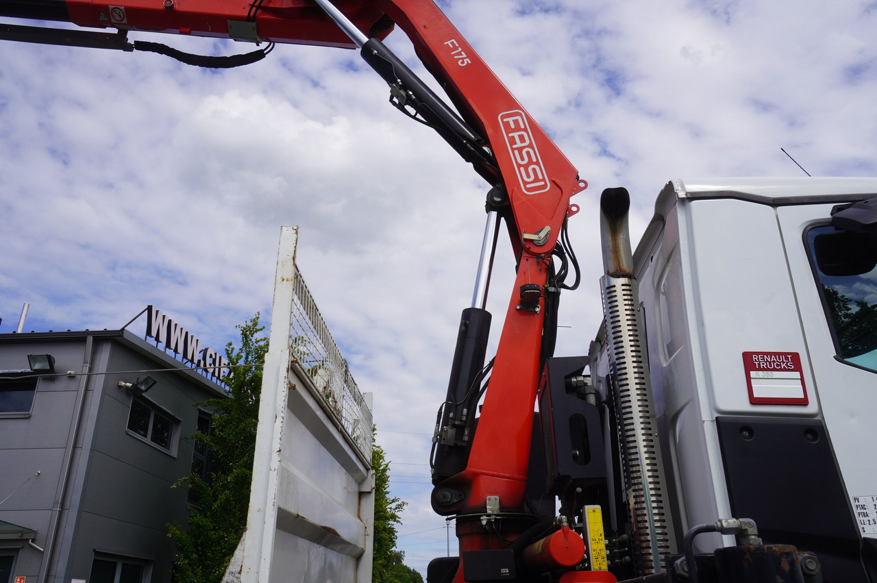 Vinçli kamyon RENAULT K380 6x4 / FASSI F175 crane 7.85 t / 120 thousand km!: fotoğraf 12