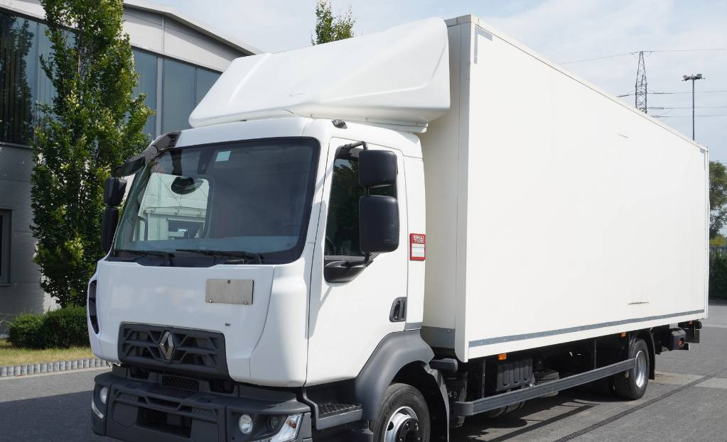 RENAULT Renault D12 E6 / Container 18 pallets / Lift - Kapalı kasa kamyon: fotoğraf 1 RENAULT Renault D12 E6 / Container 18 pallets / Lift - Kapalı kasa kamyon: fotoğraf 1