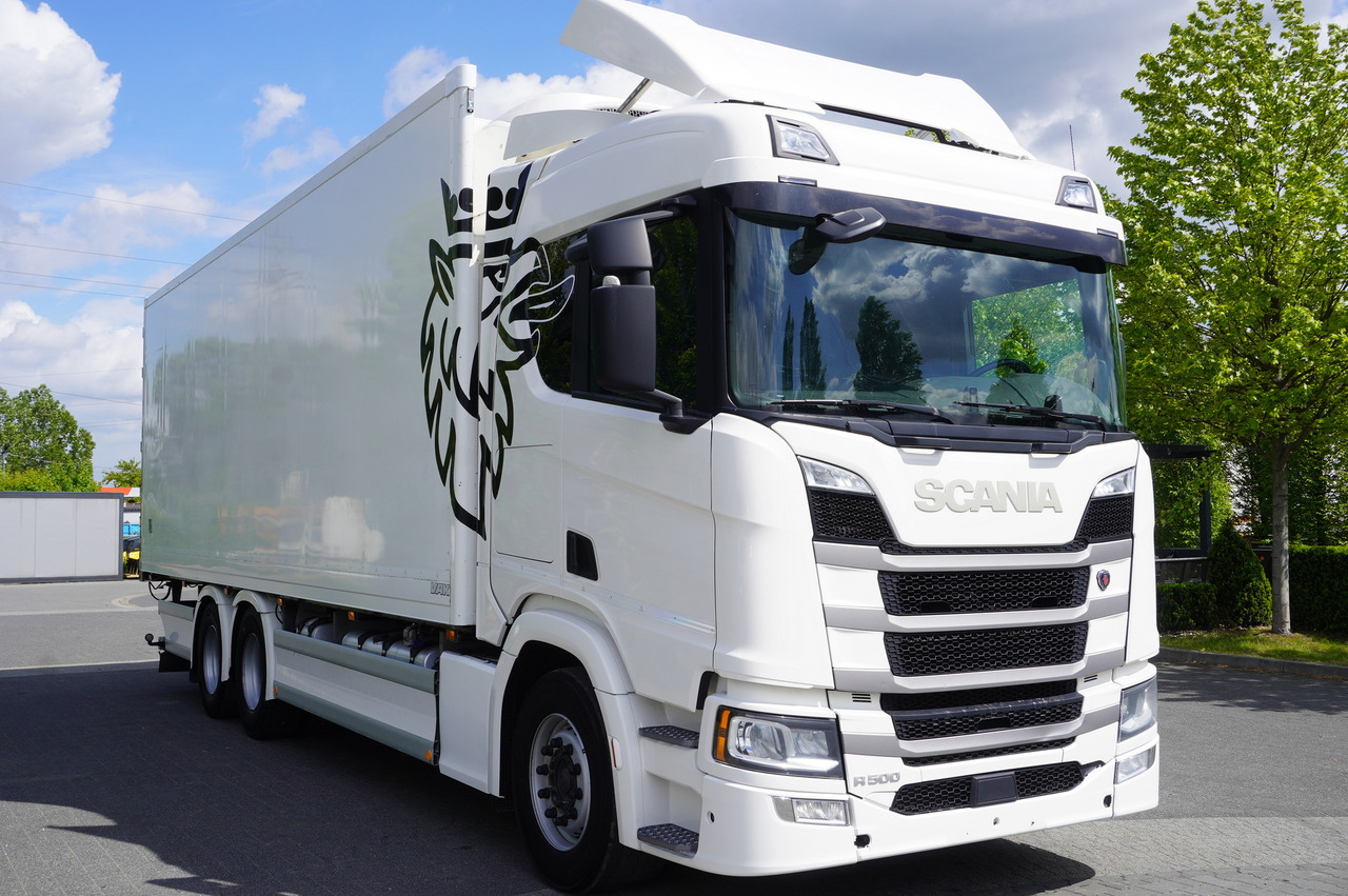SCANIA R500 6x2 E6 refrigerated Doppelstock 40 EPAL - Refrijeratör kamyon: fotoğraf 5 SCANIA R500 6x2 E6 refrigerated Doppelstock 40 EPAL - Refrijeratör kamyon: fotoğraf 5