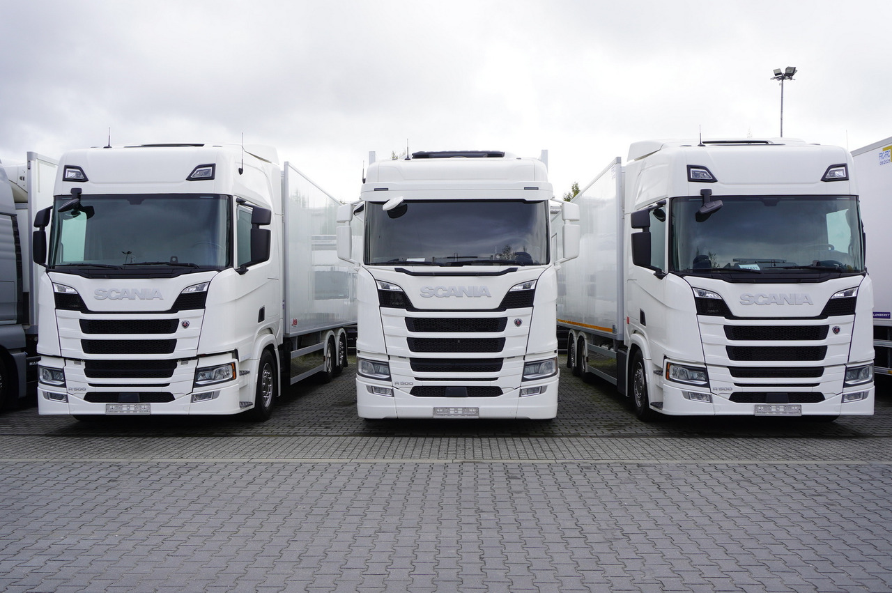 SCANIA R500 / Refrigerator Superstructure / steered axle / several units - Refrijeratör kamyon: fotoğraf 2 SCANIA R500 / Refrigerator Superstructure / steered axle / several units - Refrijeratör kamyon: fotoğraf 2