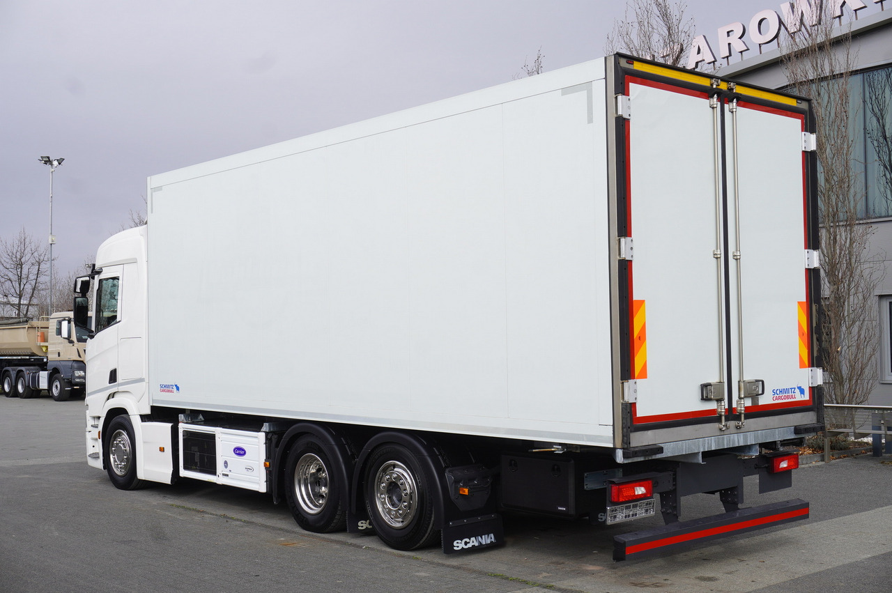 SCANIA R500 / Schmitz meat hook refrigerator / Carrier Supra 950U / 3rd steered axle - Refrijeratör kamyon: fotoğraf 3 SCANIA R500 / Schmitz meat hook refrigerator / Carrier Supra 950U / 3rd steered axle - Refrijeratör kamyon: fotoğraf 3
