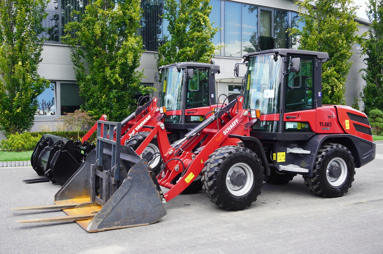 SCHAEFF Yanmar/SCHAEFF TL80 Wheel Loader / 2023 / 2000 Hours! / 2 units - Tekerlekli yükleyici: fotoğraf 1 SCHAEFF Yanmar/SCHAEFF TL80 Wheel Loader / 2023 / 2000 Hours! / 2 units - Tekerlekli yükleyici: fotoğraf 1