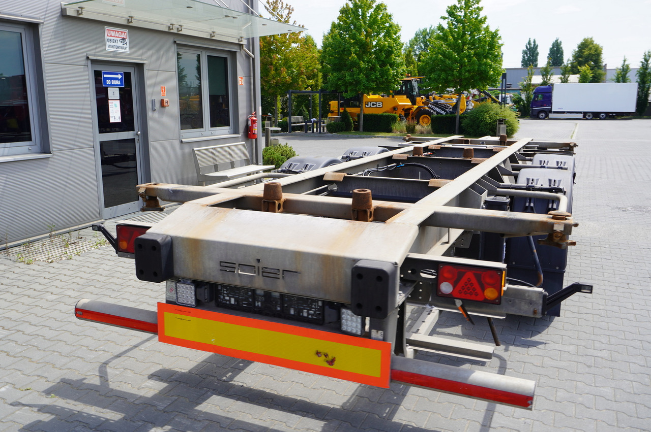 SPIER Trailer ZWL 290 BDF / 18 t - Şasi römork: fotoğraf 5 SPIER Trailer ZWL 290 BDF / 18 t - Şasi römork: fotoğraf 5