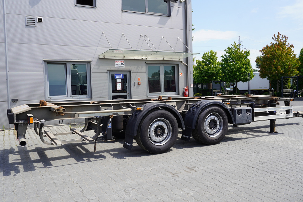 SPIER Trailer ZWL 290 BDF / 18 t - Şasi römork: fotoğraf 2 SPIER Trailer ZWL 290 BDF / 18 t - Şasi römork: fotoğraf 2
