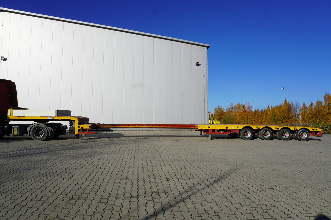 STOKOTA S4T.H4-01 / 36 m max length / 4 steering axles / Remote control - Alçak çerçeveli platform dorse: fotoğraf 2 STOKOTA S4T.H4-01 / 36 m max length / 4 steering axles / Remote control - Alçak çerçeveli platform dorse: fotoğraf 2