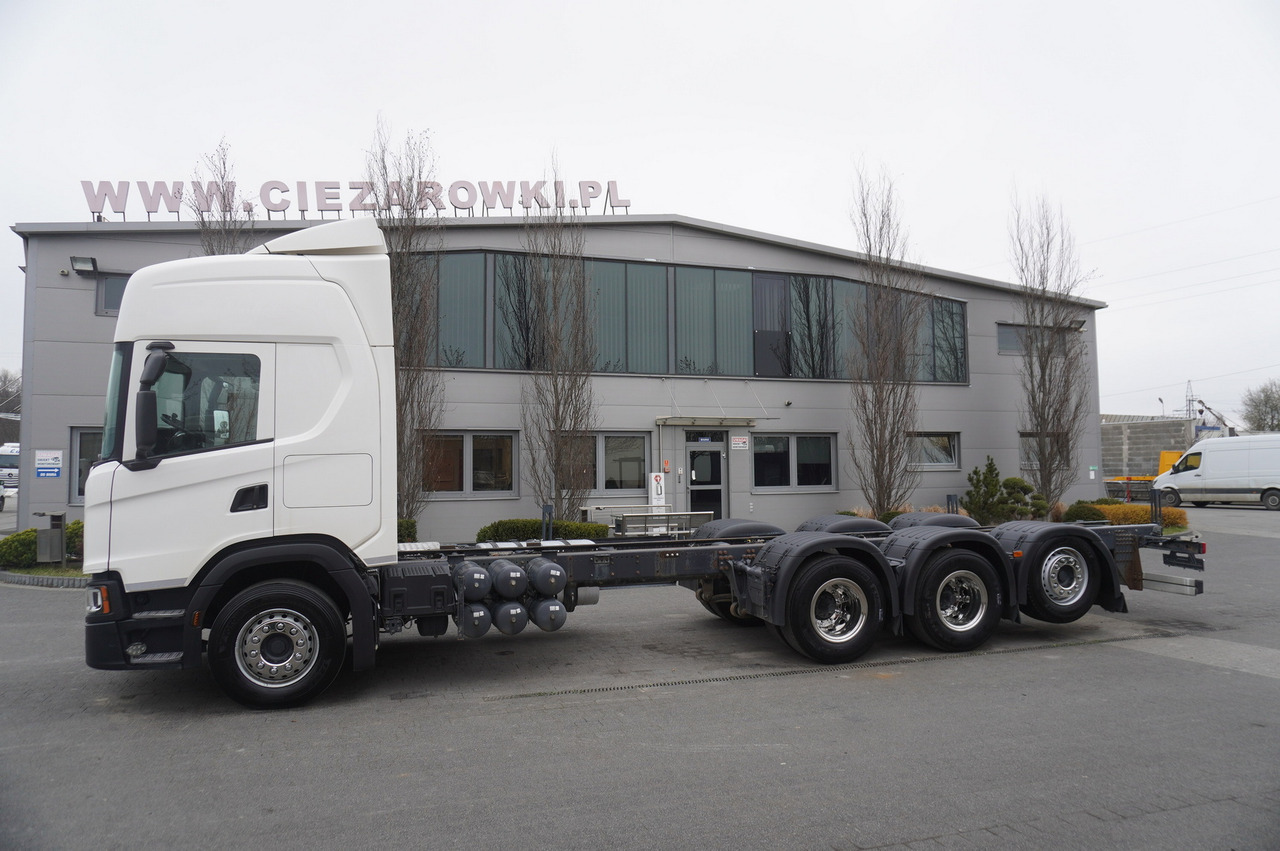 Scania G540 8x4 / Chassis 8.7 m / Steered axle / 2021 - Vinçli kamyon: fotoğraf 3 Scania G540 8x4 / Chassis 8.7 m / Steered axle / 2021 - Vinçli kamyon: fotoğraf 3