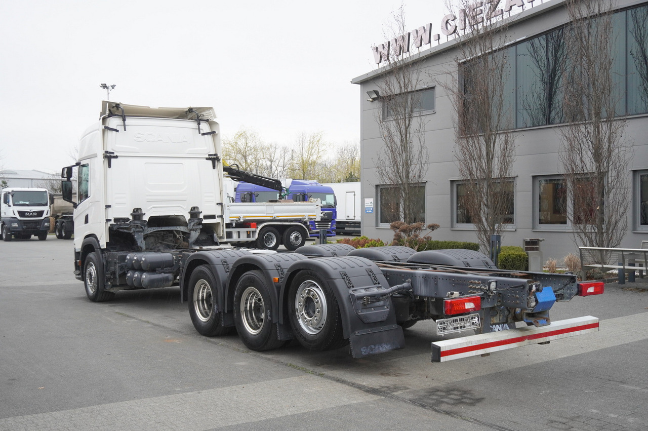 Scania G540 8x4 / Chassis 8.7 m / Steered axle / 2021 - Şasi kamyon: fotoğraf 4 Scania G540 8x4 / Chassis 8.7 m / Steered axle / 2021 - Şasi kamyon: fotoğraf 4