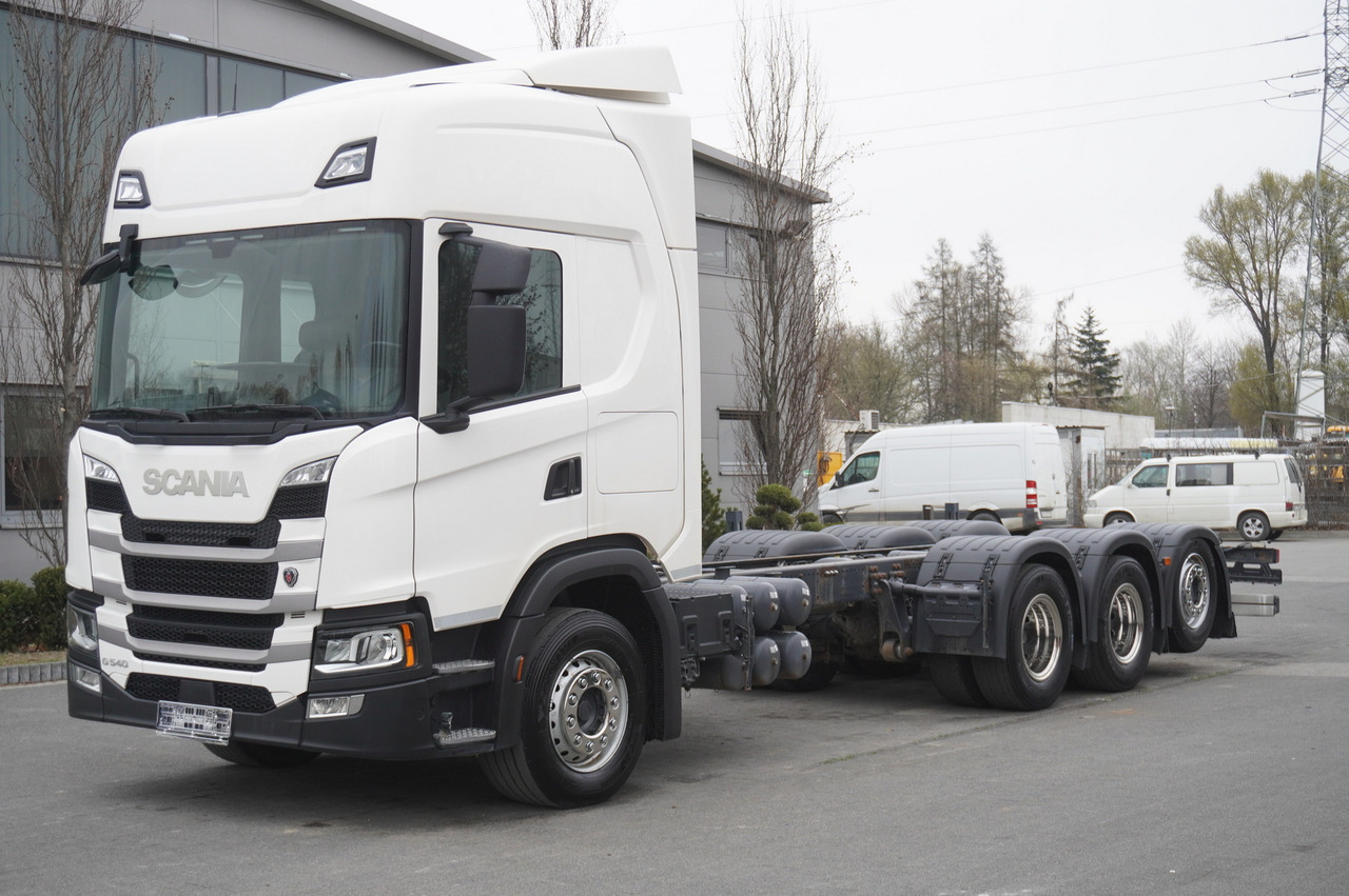 Scania G540 8x4 / Chassis 8.7 m / Steered axle / 2021 - Vinçli kamyon: fotoğraf 2 Scania G540 8x4 / Chassis 8.7 m / Steered axle / 2021 - Vinçli kamyon: fotoğraf 2