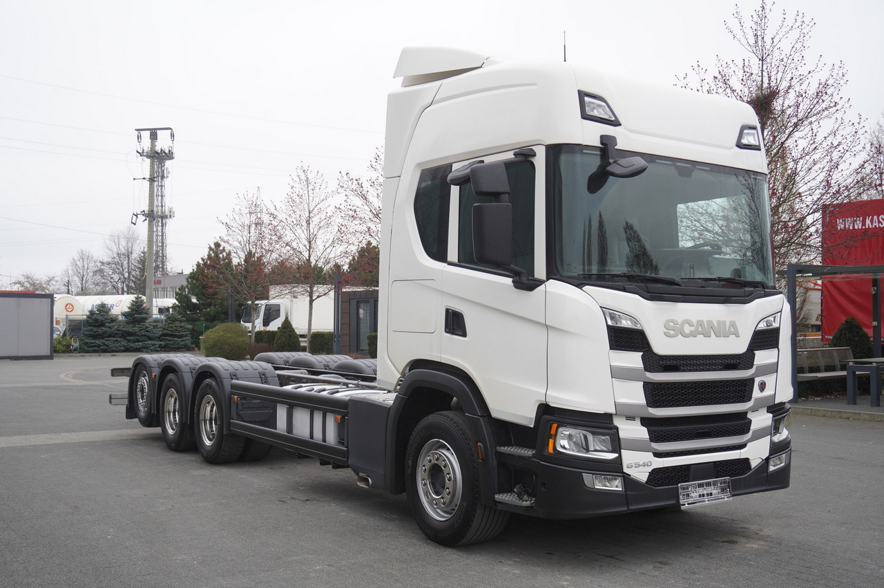 Scania G540 8x4 / Chassis 8.7 m / Steered axle / 2021 - Vinçli kamyon: fotoğraf 1 Scania G540 8x4 / Chassis 8.7 m / Steered axle / 2021 - Vinçli kamyon: fotoğraf 1