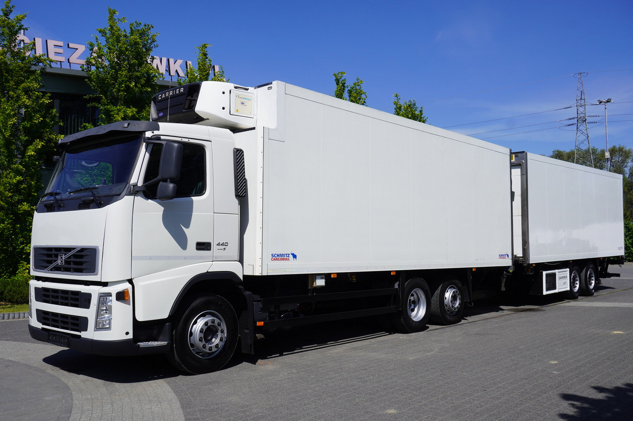 VOLVO FH 440 E5 6×2 Schmitz Refrigerator – pass-through Set 38 pallets - Refrijeratör kamyon: fotoğraf 1 VOLVO FH 440 E5 6×2 Schmitz Refrigerator – pass-through Set 38 pallets - Refrijeratör kamyon: fotoğraf 1