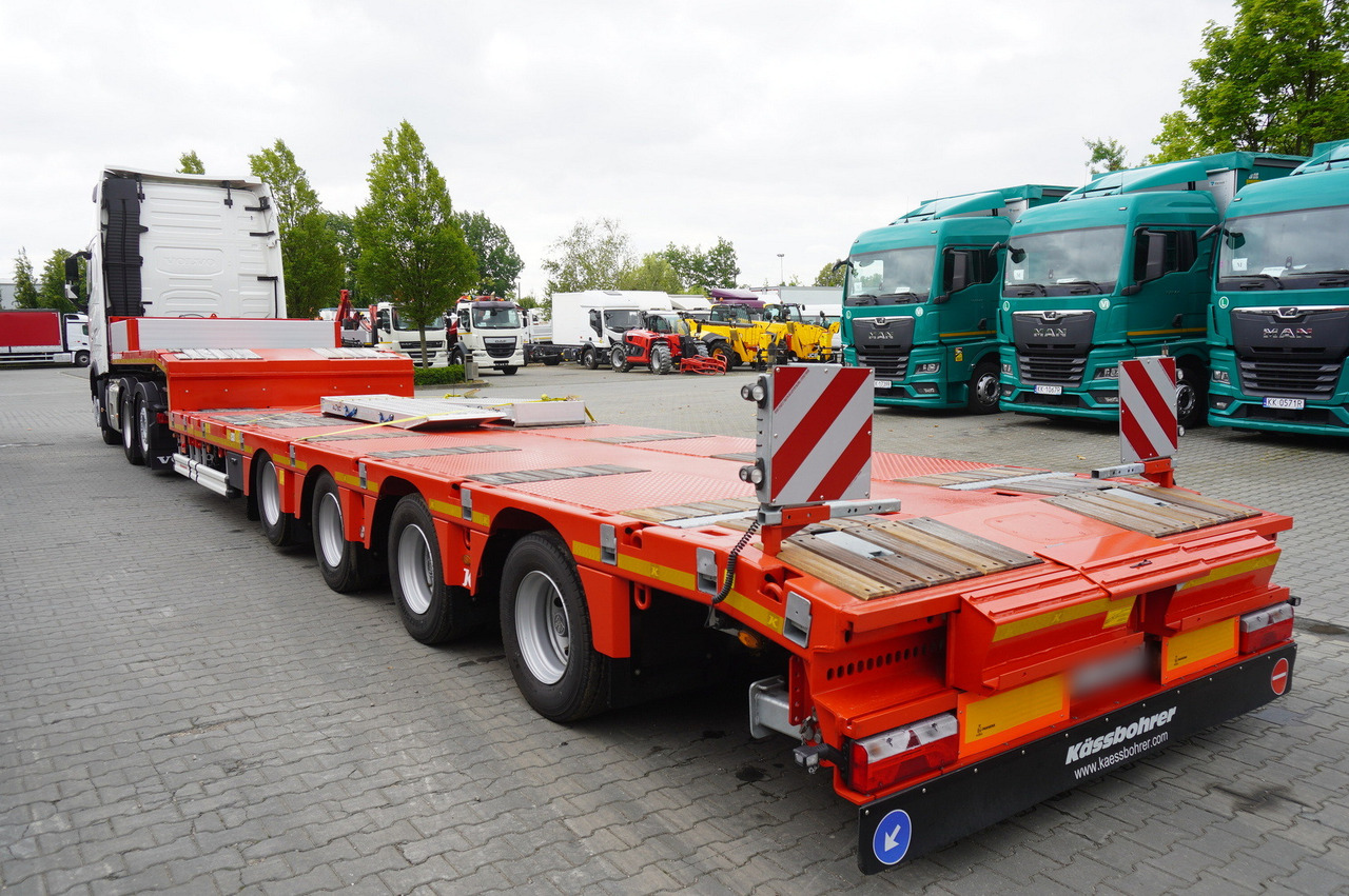 VOLVO FH 500 6 × 2 Globetrotter XL / 2023 / 114 thousand km / Brand-new low-loader Kässbohrer LB3E semi-trailer - Araba taşıyıcı kamyon: fotoğraf 4 VOLVO FH 500 6 × 2 Globetrotter XL / 2023 / 114 thousand km / Brand-new low-loader Kässbohrer LB3E semi-trailer - Araba taşıyıcı kamyon: fotoğraf 4