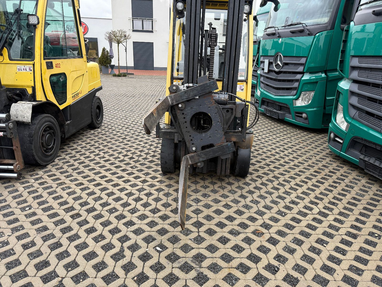 Hyster H1,6 FT drehbare Klammergabel Hyster H1,6 FT drehbare Klammergabel - LPG forklift: fotoğraf 3 Hyster H1,6 FT drehbare Klammergabel Hyster H1,6 FT drehbare Klammergabel - LPG forklift: fotoğraf 3