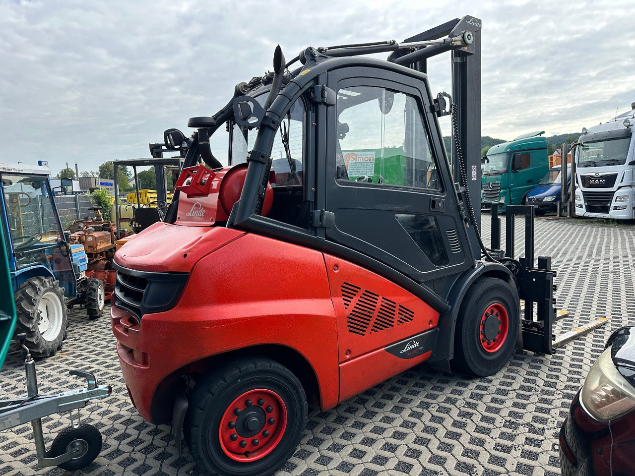Linde H45T-02 Linde H45T-02 - LPG forklift: fotoğraf 3 Linde H45T-02 Linde H45T-02 - LPG forklift: fotoğraf 3