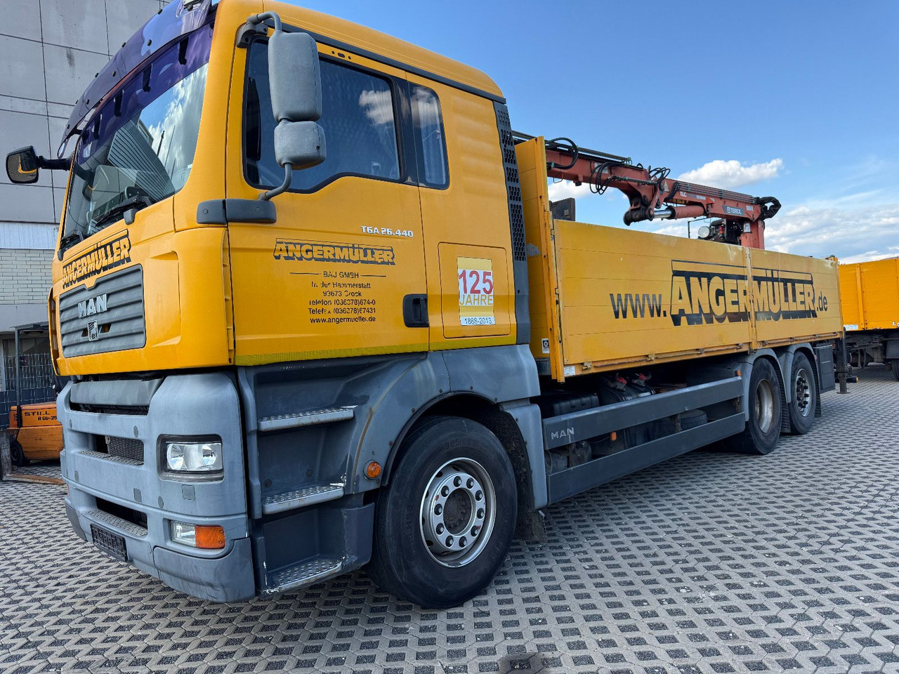 MAN TGA 26,440 TEREX TLC 165,2-A19 ACM SYSTEM - Vinçli kamyon: fotoğraf 2 MAN TGA 26,440 TEREX TLC 165,2-A19 ACM SYSTEM - Vinçli kamyon: fotoğraf 2