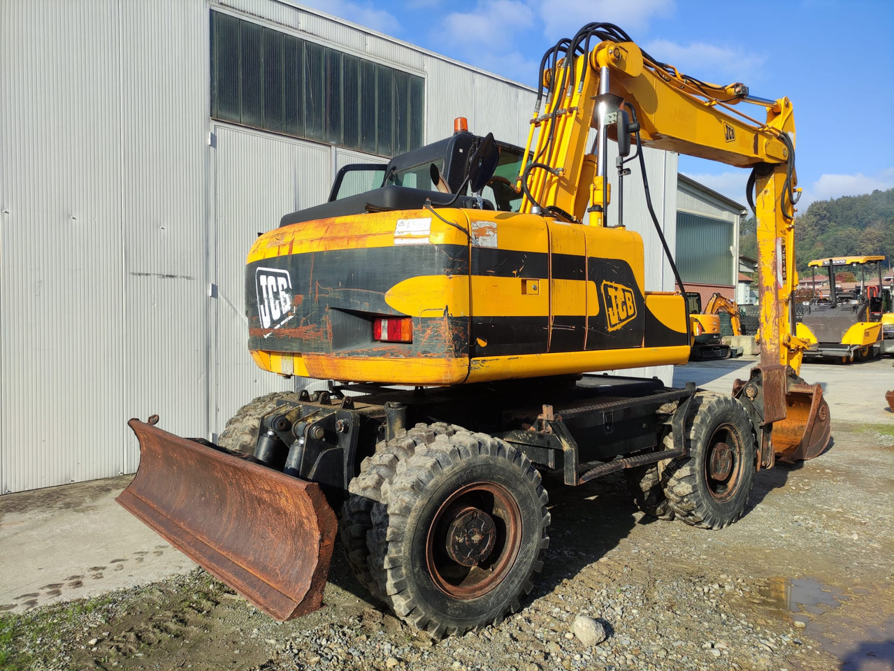 JCB JS145W - Tekerlekli ekskavatör: fotoğraf 4 JCB JS145W - Tekerlekli ekskavatör: fotoğraf 4