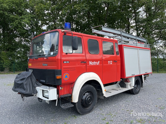 1994 Iveco LF 16 TS 4x4 Crew Cab Fire Truck - İtfaiye aracı: fotoğraf 1 1994 Iveco LF 16 TS 4x4 Crew Cab Fire Truck - İtfaiye aracı: fotoğraf 1