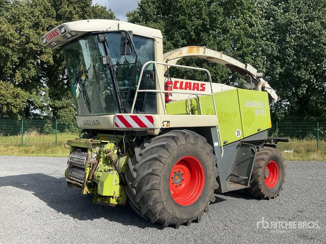 2003 Claas Jaguar 870 4WD Forage Harvester - Silaj makinesi: fotoğraf 1 2003 Claas Jaguar 870 4WD Forage Harvester - Silaj makinesi: fotoğraf 1