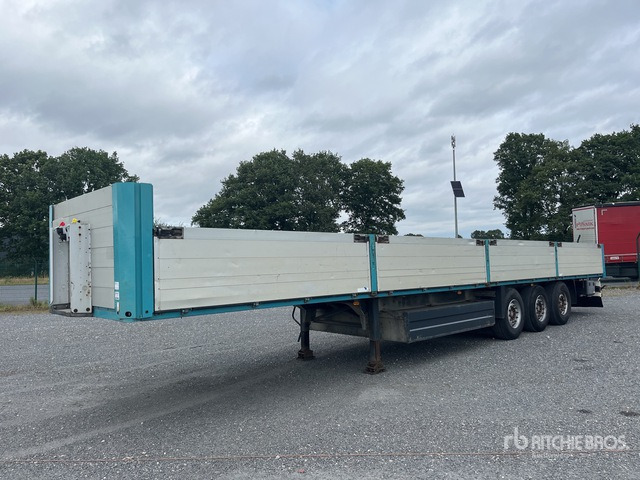 2007 Schmitz Cargobull S01 13.90 m Tri/A Flatbed Trailer - Açık/ Sal dorse: fotoğraf 1 2007 Schmitz Cargobull S01 13.90 m Tri/A Flatbed Trailer - Açık/ Sal dorse: fotoğraf 1