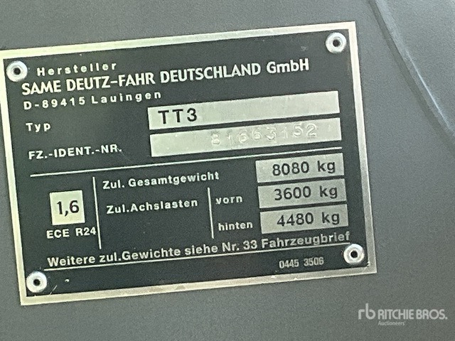 2008 Deutz-Fahr Agrotron 150 4WD Tractor - Traktör: fotoğraf 3 2008 Deutz-Fahr Agrotron 150 4WD Tractor - Traktör: fotoğraf 3