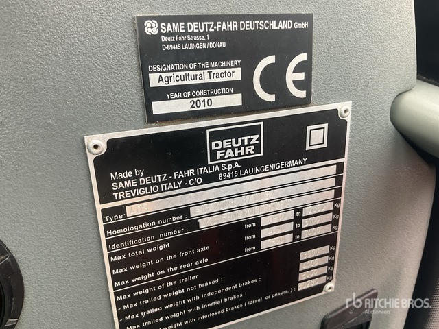 2010 Deutz Agrotron L720 4WD Tractor - Traktör: fotoğraf 3 2010 Deutz Agrotron L720 4WD Tractor - Traktör: fotoğraf 3