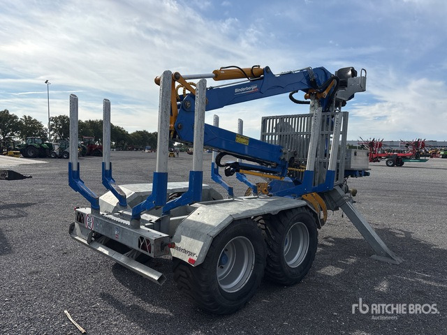 2012 Binderberger RW14 T/A Log Trailer - Orman römorku: fotoğraf 3 2012 Binderberger RW14 T/A Log Trailer - Orman römorku: fotoğraf 3