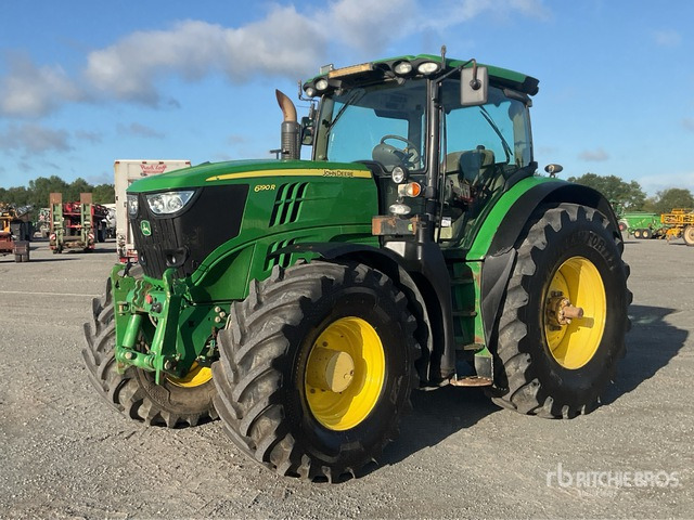 2012 John Deere 6190R 4WD Tractor - Traktör: fotoğraf 1 2012 John Deere 6190R 4WD Tractor - Traktör: fotoğraf 1