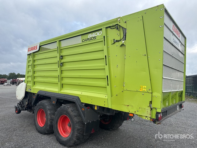 2016 Claas Cargos 8400 T/A Silage Wagon - Silaj römorku: fotoğraf 3 2016 Claas Cargos 8400 T/A Silage Wagon - Silaj römorku: fotoğraf 3