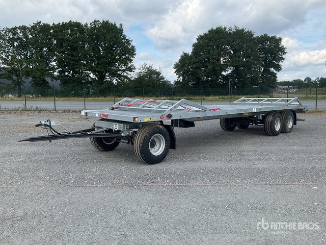 2022 Fliegl DPW180 Tri/A (Unused) Bale Wagon - Platform traktör römorku: fotoğraf 2 2022 Fliegl DPW180 Tri/A (Unused) Bale Wagon - Platform traktör römorku: fotoğraf 2