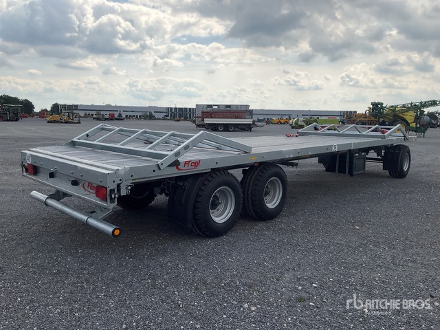 2022 Fliegl DPW180 Tri/A (Unused) Bale Wagon - Platform traktör römorku: fotoğraf 4 2022 Fliegl DPW180 Tri/A (Unused) Bale Wagon - Platform traktör römorku: fotoğraf 4