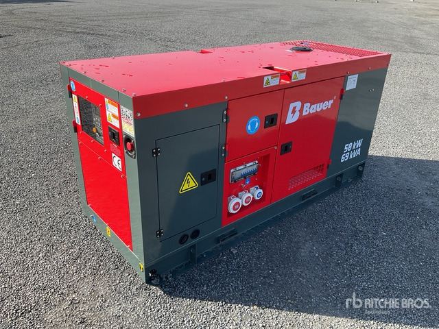 2025 Bauer Generatoren GFS-50 ATS 62.5 kVA (Unused) Generator Set - Elektrikli jeneratör: fotoğraf 2 2025 Bauer Generatoren GFS-50 ATS 62.5 kVA (Unused) Generator Set - Elektrikli jeneratör: fotoğraf 2