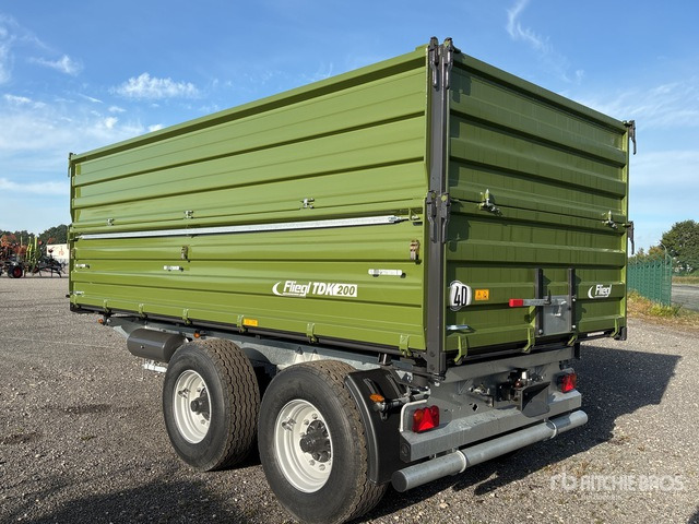 2025 Fliegl TDK 200 FOX T/A 3-Way (Unused) End Dump Trailer - Damperli traktör römorku: fotoğraf 4 2025 Fliegl TDK 200 FOX T/A 3-Way (Unused) End Dump Trailer - Damperli traktör römorku: fotoğraf 4