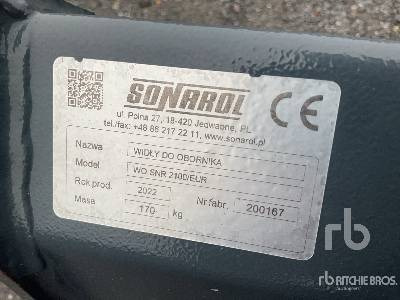 SONAROL WO SNR 2100 mm Ag Tractor (Unused) - Ataşman: fotoğraf 5 SONAROL WO SNR 2100 mm Ag Tractor (Unused) - Ataşman: fotoğraf 5