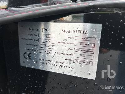 JPC HT12 (Unused) - Mini ekskavatör: fotoğraf 1 JPC HT12 (Unused) - Mini ekskavatör: fotoğraf 1