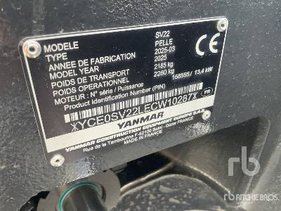 YANMAR SV22 (Unused) - Mini ekskavatör: fotoğraf 5 YANMAR SV22 (Unused) - Mini ekskavatör: fotoğraf 5