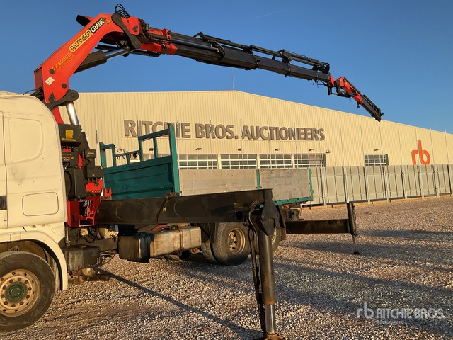2003 Scania R124L 2007 Palfinger PK60002 19000 kg ... Flatbed Truck with Crane - Sal/ Açık kasa kamyon, Vinçli kamyon: fotoğraf 5 2003 Scania R124L 2007 Palfinger PK60002 19000 kg ... Flatbed Truck with Crane - Sal/ Açık kasa kamyon, Vinçli kamyon: fotoğraf 5