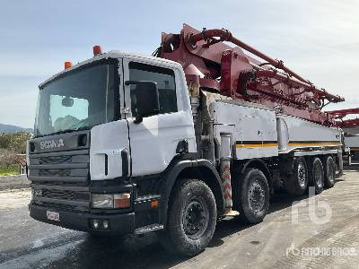 SCANIA PC124 C420 2005 KCP KCP48ZX200 48 m on 10x ... - Mobil beton pompası: fotoğraf 1 SCANIA PC124 C420 2005 KCP KCP48ZX200 48 m on 10x ... - Mobil beton pompası: fotoğraf 1