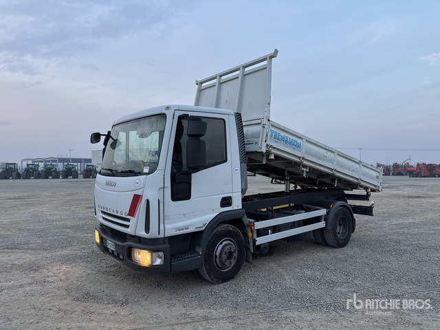 2008 Iveco Eurocargo 75E16 4x2 Dump Truck: Light Duty - Damperli kamyon: fotoğraf 1 2008 Iveco Eurocargo 75E16 4x2 Dump Truck: Light Duty - Damperli kamyon: fotoğraf 1