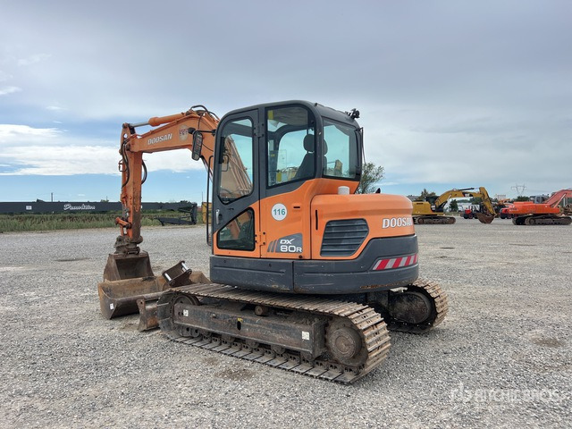 2009 Doosan DX80R Tracked Excavator - Paletli ekskavatör: fotoğraf 4 2009 Doosan DX80R Tracked Excavator - Paletli ekskavatör: fotoğraf 4