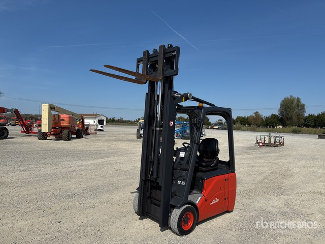 2014 Linde E16C-01 1600 kg Electric Forklift - Elektrikli forklift: fotoğraf 1 2014 Linde E16C-01 1600 kg Electric Forklift - Elektrikli forklift: fotoğraf 1