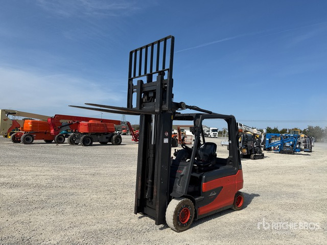 2014 Linde E30L-01 3000 kg Electric Forklift - Elektrikli forklift: fotoğraf 1 2014 Linde E30L-01 3000 kg Electric Forklift - Elektrikli forklift: fotoğraf 1