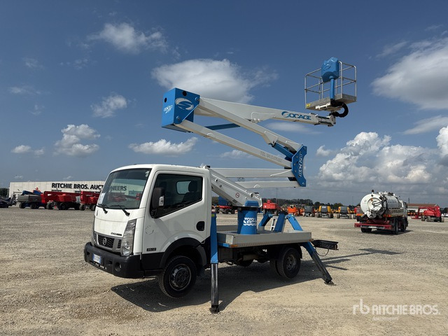 2017 Nissan Cabstar Cabstar 35.12 2016 Socage DA 320 20 m on Bucket Truck - Araç üzerine platform: fotoğraf 1 2017 Nissan Cabstar Cabstar 35.12 2016 Socage DA 320 20 m on Bucket Truck - Araç üzerine platform: fotoğraf 1