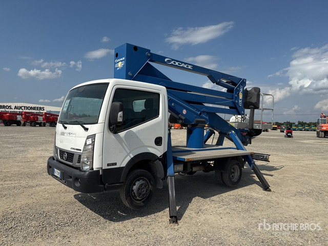 2017 Nissan Cabstar Cabstar 35.12 2017 Socage DA 324 24 m on Bucket Truck - Araç üzerine platform: fotoğraf 1 2017 Nissan Cabstar Cabstar 35.12 2017 Socage DA 324 24 m on Bucket Truck - Araç üzerine platform: fotoğraf 1